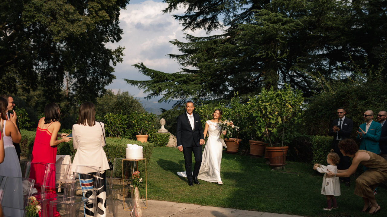 cerimonia sposi matrimonio villa monterossa